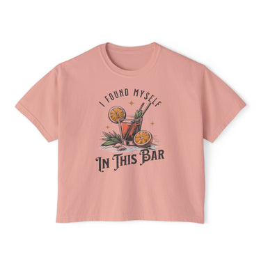 Wallen This Bar Cocktail Boxy Tee - Sunlit Funlit Country Music Tees
